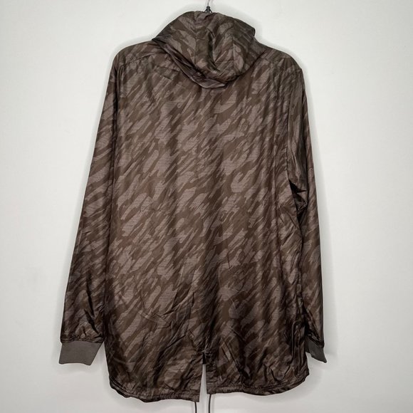 Under Armour Men's Jacket M Camo Print Pullover Windbreaker Green Camo M - Picture 4 of 8